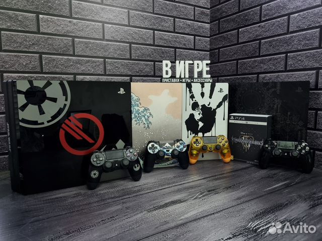 Лимитированные приставки Sony PS4 Pro