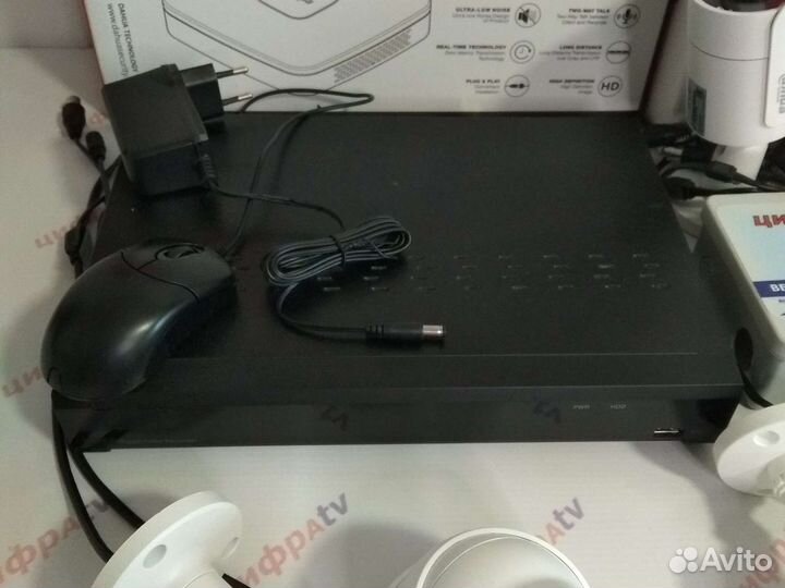 18 Камер IP видеонаблюдения с микрофоном