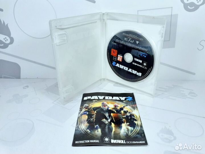 Диск для PS3 Payday 2 б/у с гарантией