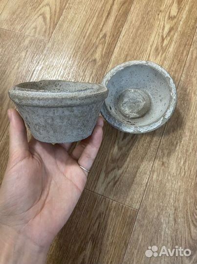 Горшки из бетона