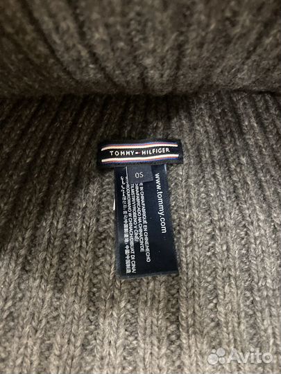 Вязаная шапка мужская