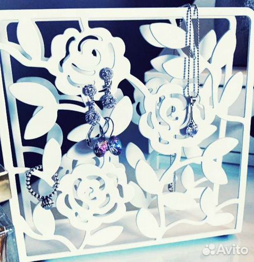 Салфетницы икеа, белые, металлические