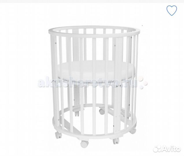 Детская кроватка с маятником трансформер