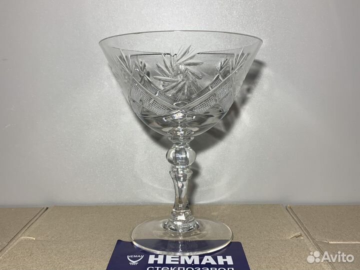 Хрустальные креманки. neman