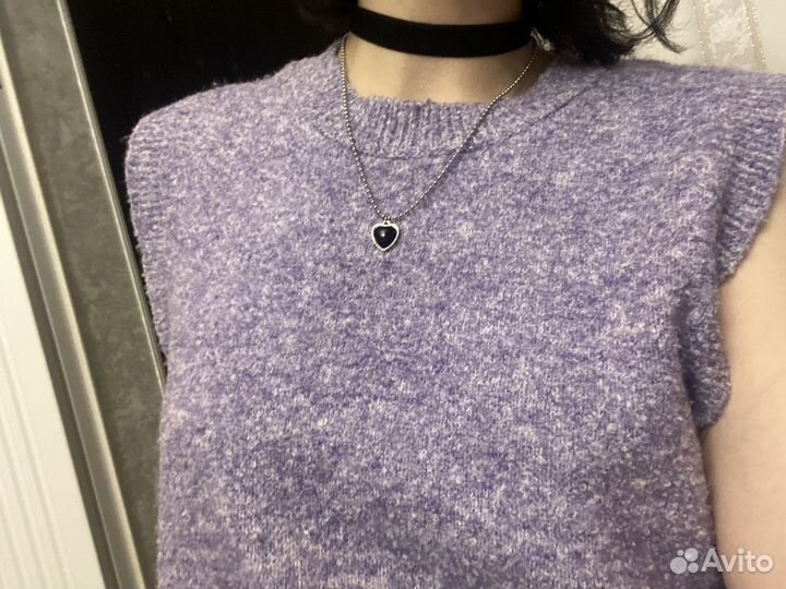 Вязаная жилетка stradivarius