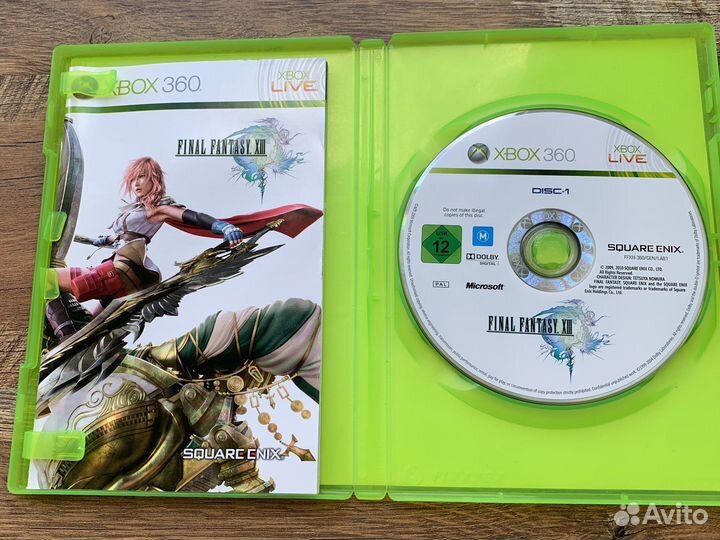 Final fantasy xiii xbox 360 final fantasy 13 лиц