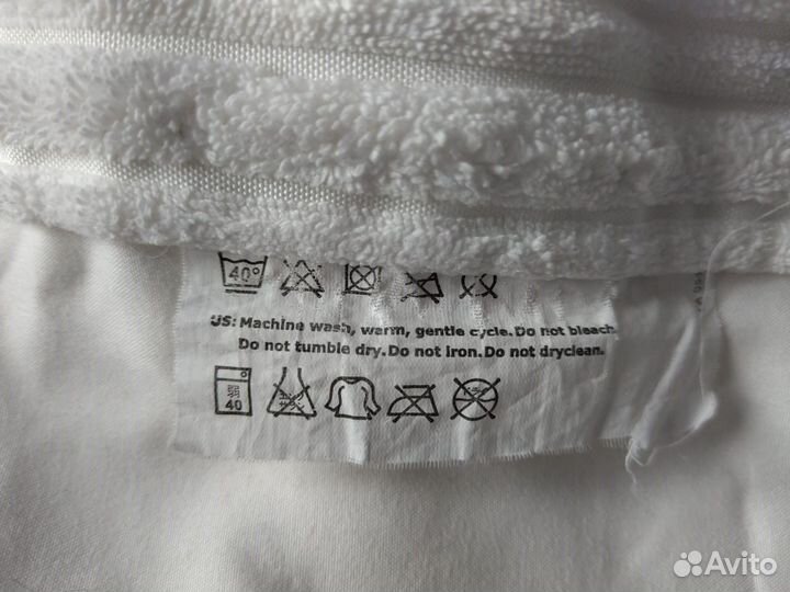 Плед 2200*2500 см белый в отличном состоянии