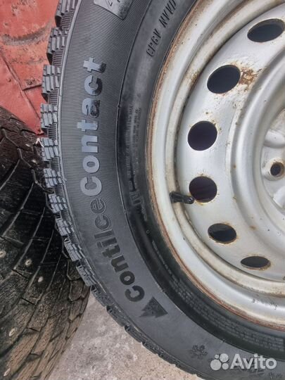 Колеса в сборе r16 зимние 5 114.3