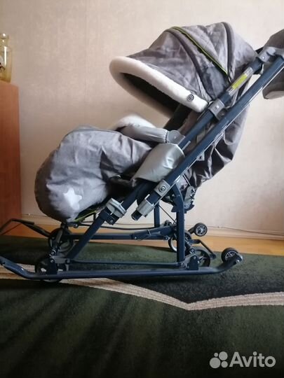 Санки коляска ника 7-7