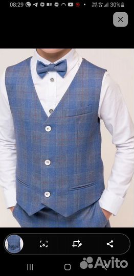 Костюм на выпускной для мальчика 134