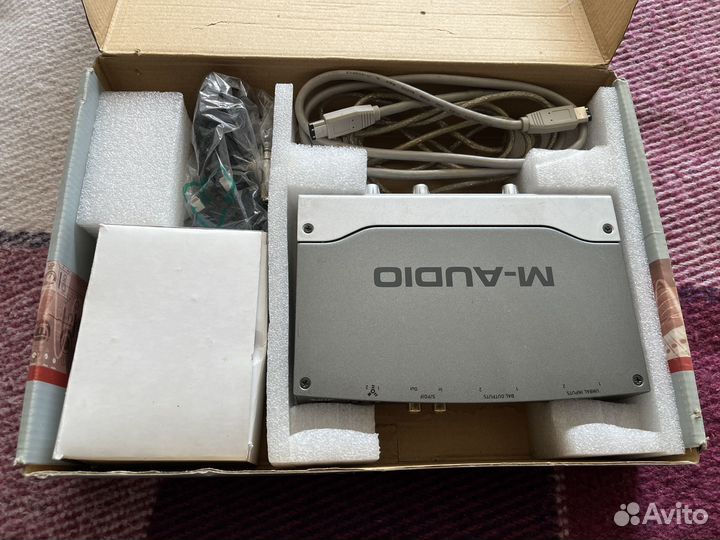 Звуковая карта m-audio firewire solo