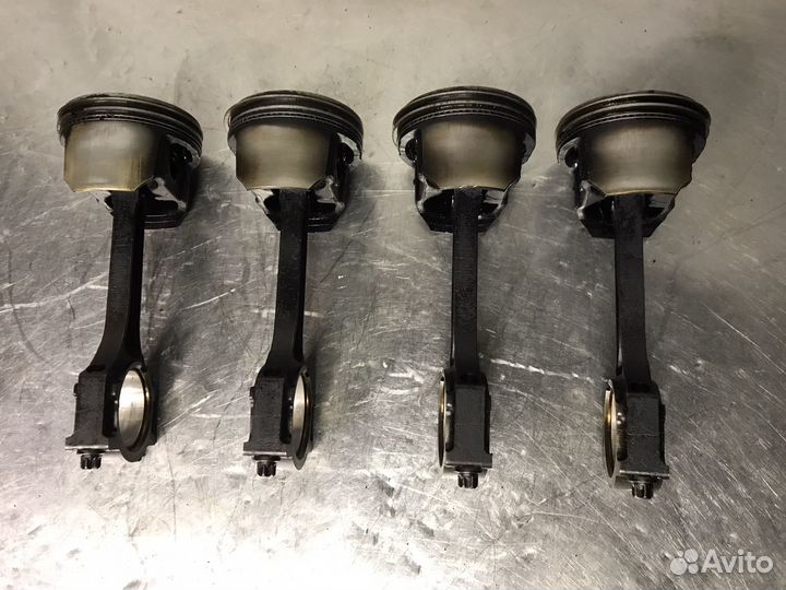 Поршень+шатун 1.4 Ford Focus 2 Fusion Fiesta