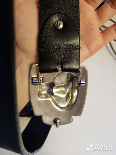 Ремень кожаный Roberto nardi /Италия