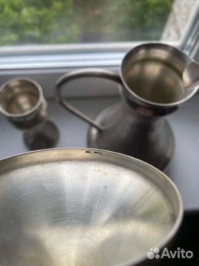 Серебряный набор