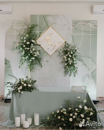 Свадебный декор в аренду