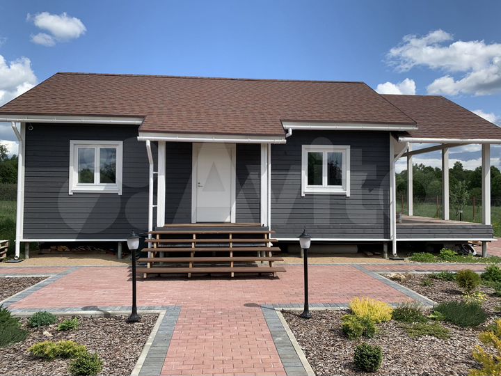 Дом 77 м² на участке 15 сот.