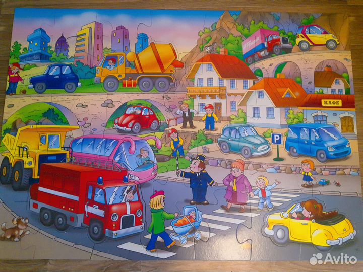 Напольный пазл от Step puzzle 42 дет