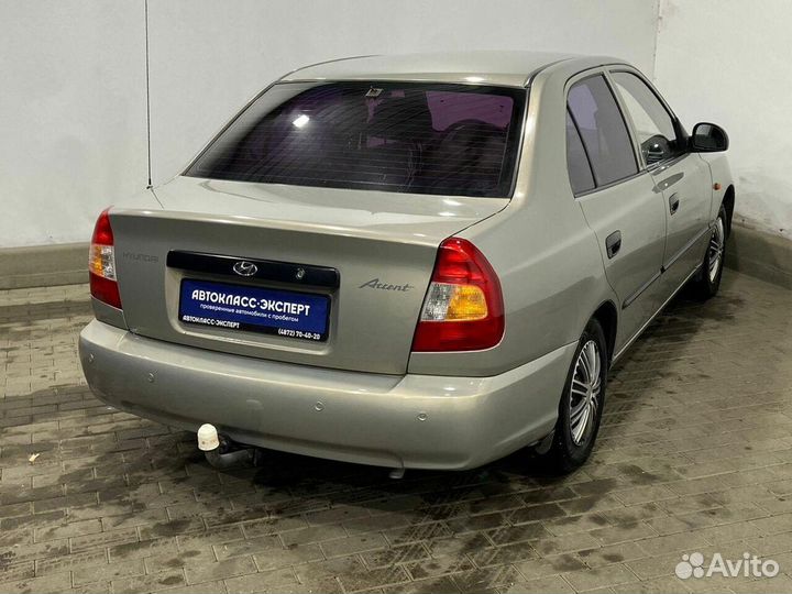 Hyundai Accent 1.5 МТ, 2007, 206 466 км