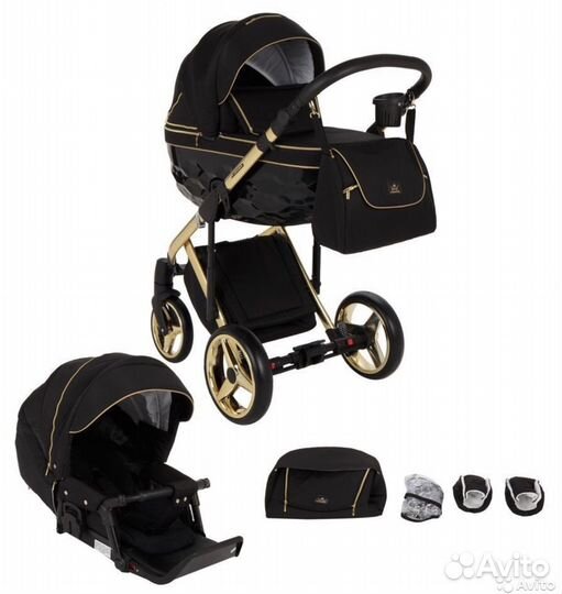 Детская коляска 2 в 1 adamex chantal se