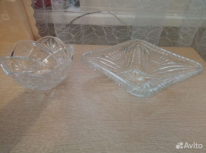 Салатник хрустальный