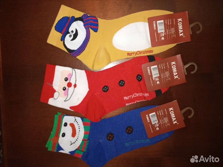Носки новогодние. Женские
