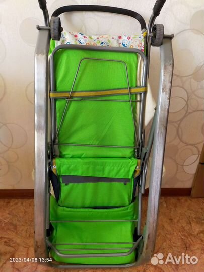 Детские санки коляска ника