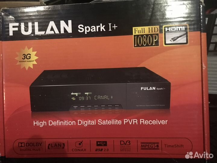 Спутниковый ресивер fulan spark I+