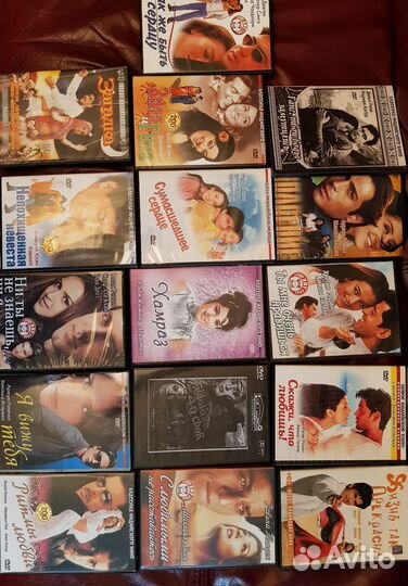 16 dvd дисков с индийскими фильмами