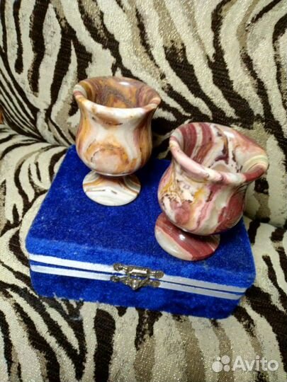 Бокалы из Камня Оникс