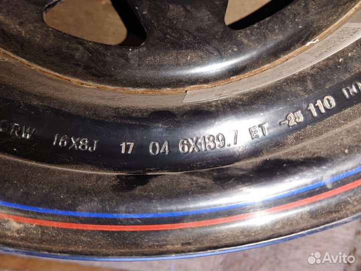 ORW диск штампованный