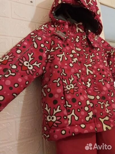 Зимний костюм для девочки 98