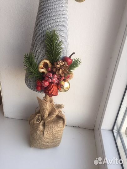 Топиарий новогодний