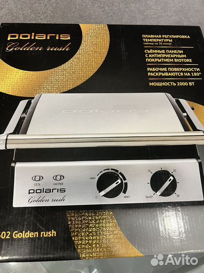 Гриль электрический polaris