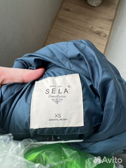 Пальто пуховик зимнее