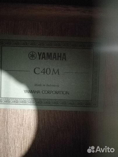 Новая yamaha c40m