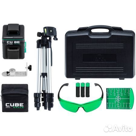 Лазерный уровень ADA cube 2-360 green Ultimate