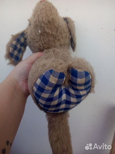 Игрушка мягкая собака СССР