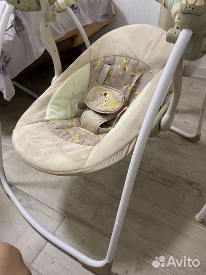 Детские электро качали -шезлонг baby care