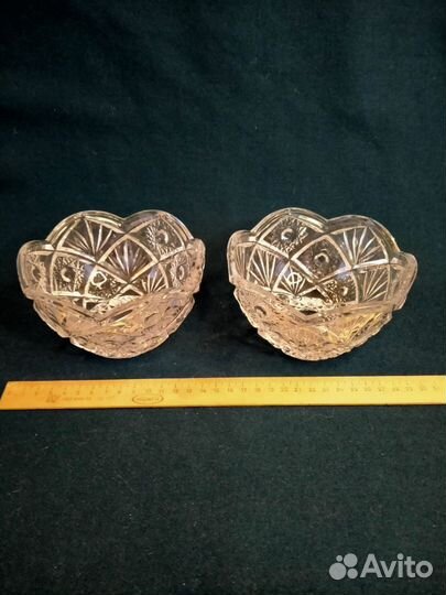 Салатники хрусталь