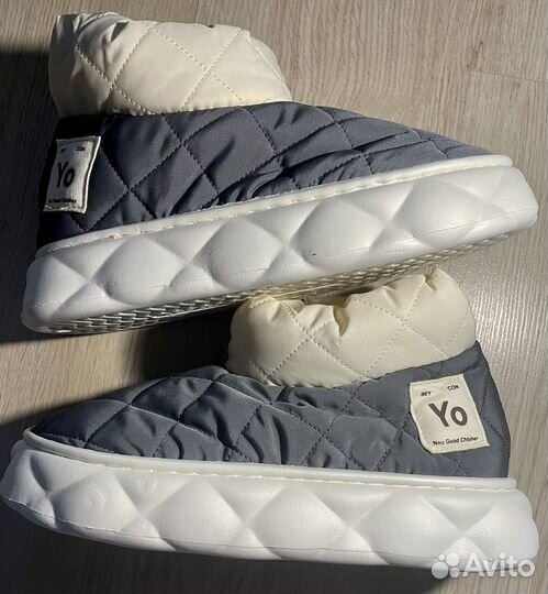 Босоногие ботинки угги дутики