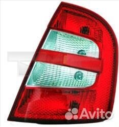 Фонарь задний правый hatchback для skoda fabia (20