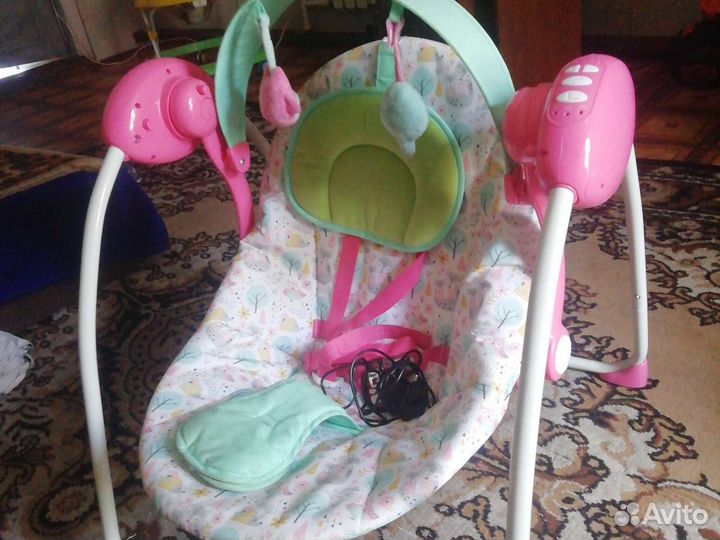 Электронные Кресло качели детское babyton