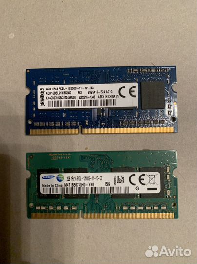 Оперативная память ddr3,dd2,dd4