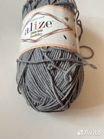 Cotton gold hobby, код 87 серый