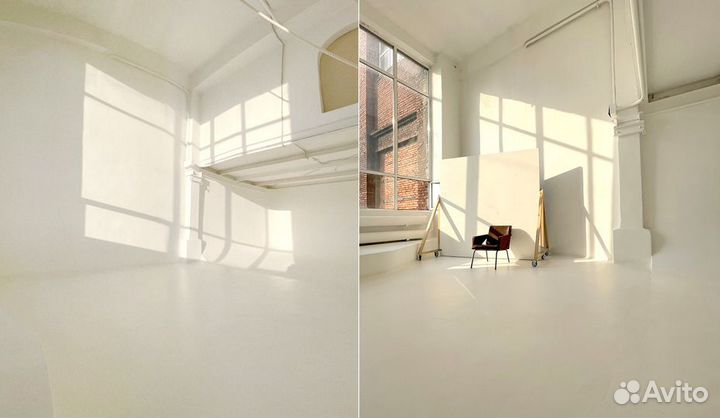 Фотостудия в аренду.Белый зал с циклорамой.Monolog