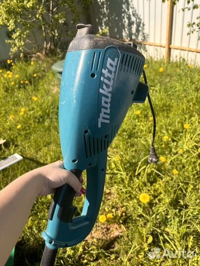 Триммер электрический makita газонокосилка
