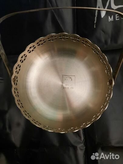 Канфетница из мельхиора СССР