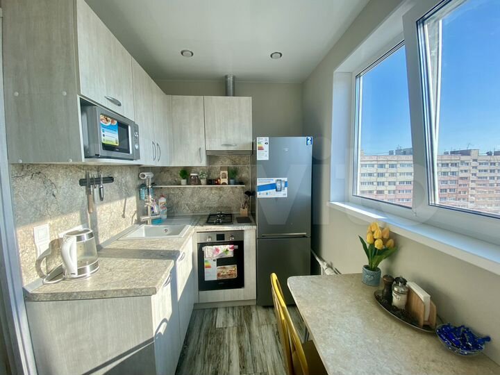 3-к. квартира, 60,5 м², 9/9 эт.