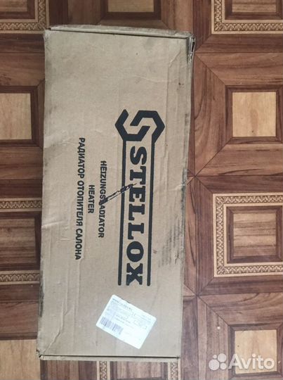 Радиатор печки Stellox 1035103SX