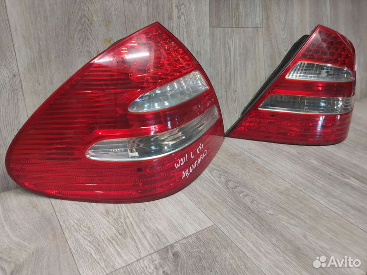 Фонари задние на Mercedes e class w 211